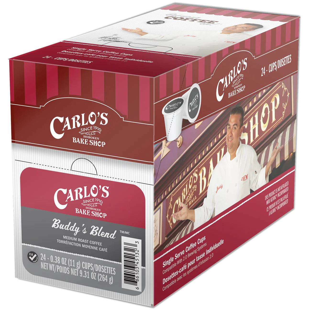 Carlo's Bake Shop Buddy's Blend Pods 24/box