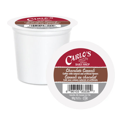 Carlo's Bake Shop Chocolate Cannoli Pods 24/box