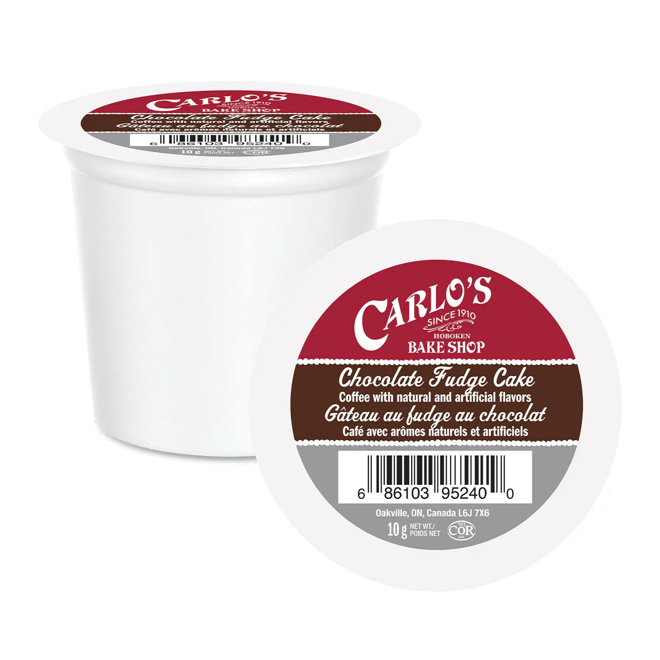 Carlo's Bake Shop Chocolate Fudge Cake Pods 24/box
