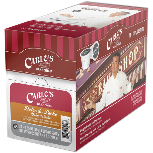 Carlo's Bake Shop Dulce De Leche Pods 24/box
