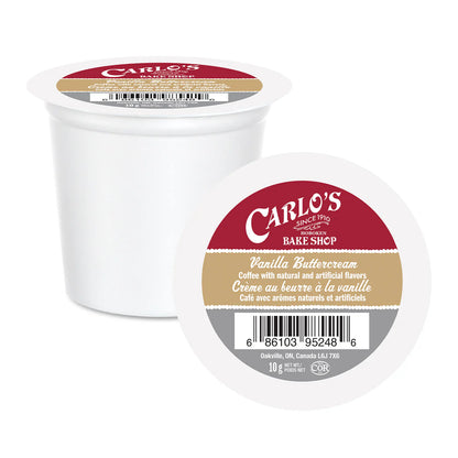 Carlo's Bake Shop Vanilla Buttercream Pods 24/box