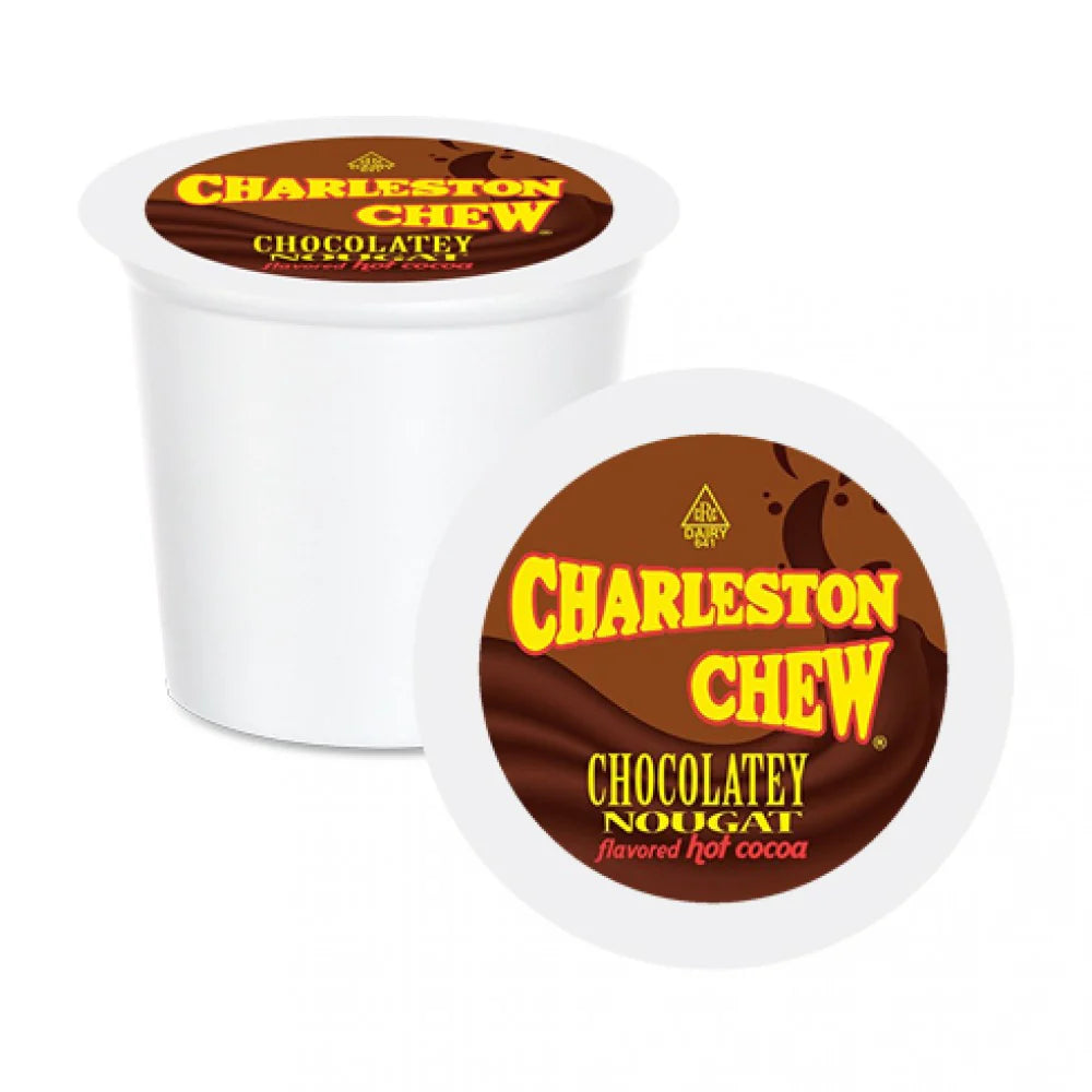 Charleston Chew Chocolatey Nougat Hot Chocolate Pods 12/box