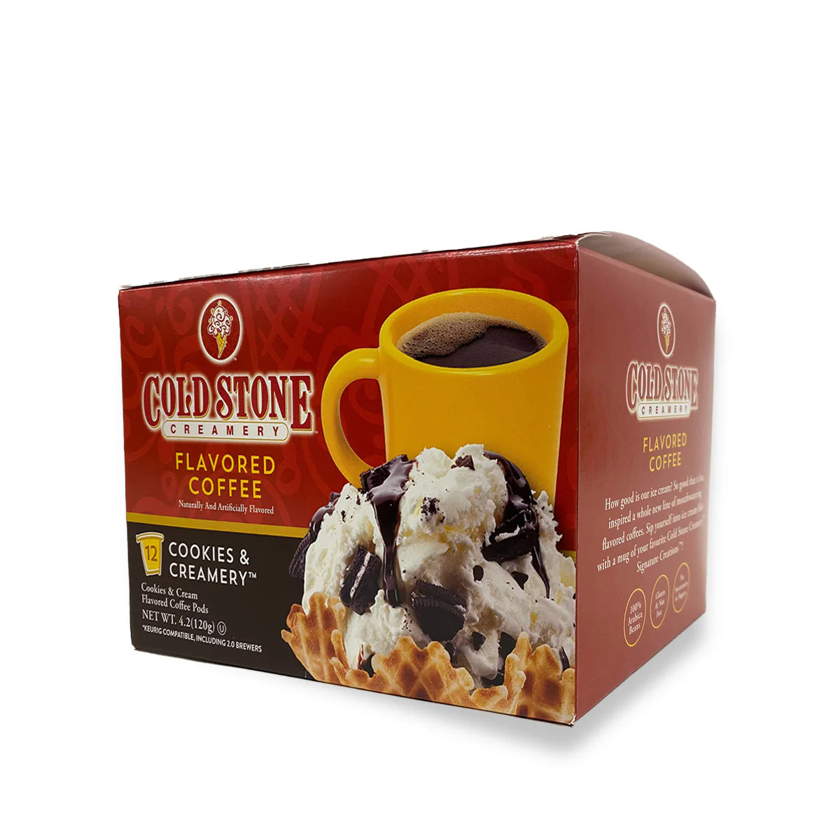 Cold Stone Cookies & Creamery Pods 12/box