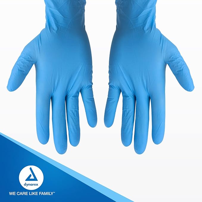 Dynarex Nitrile Individually Wrapped Glove Pair