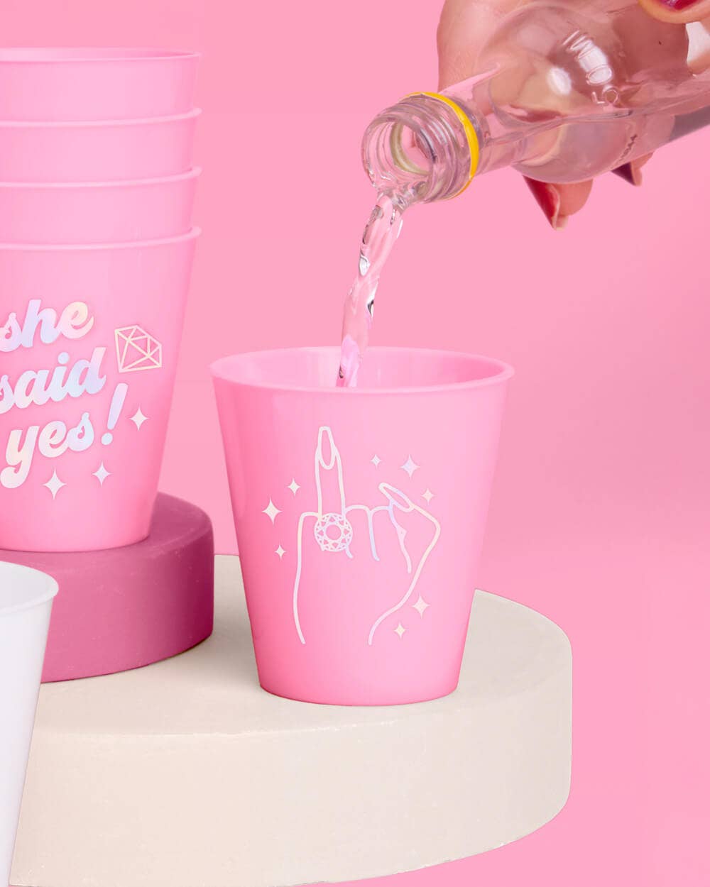 She Said Yes! Shot Glasses