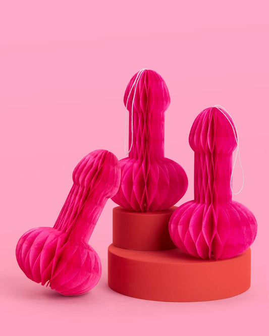 Bachelorette Party Penis Paper Accordion