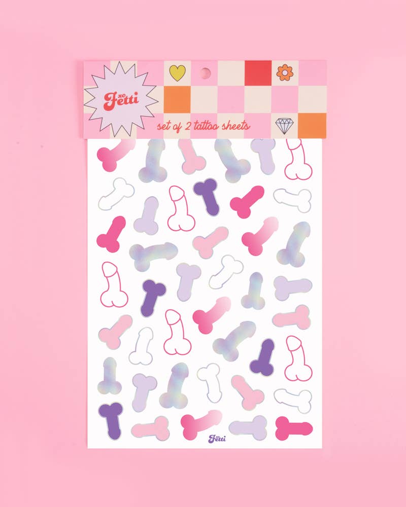 Bachelorette Party Temporary Tattoos