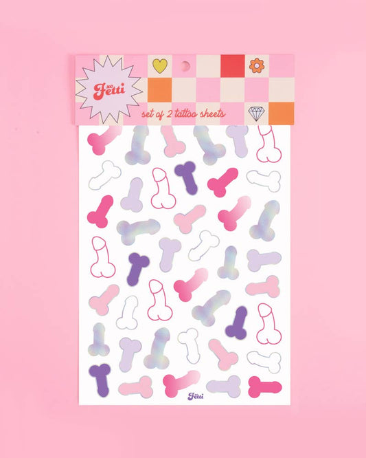 Bachelorette Party Temporary Tattoos