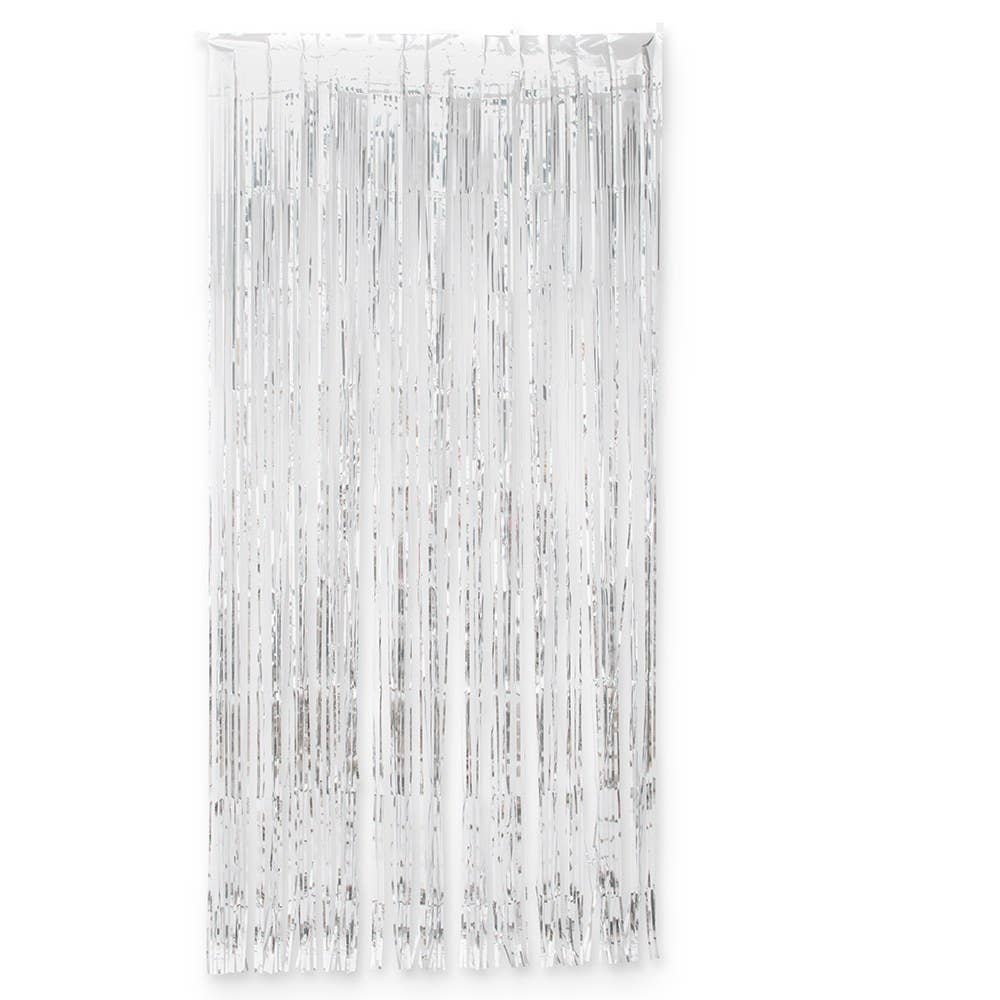 Metallic Foil Fringe Curtains