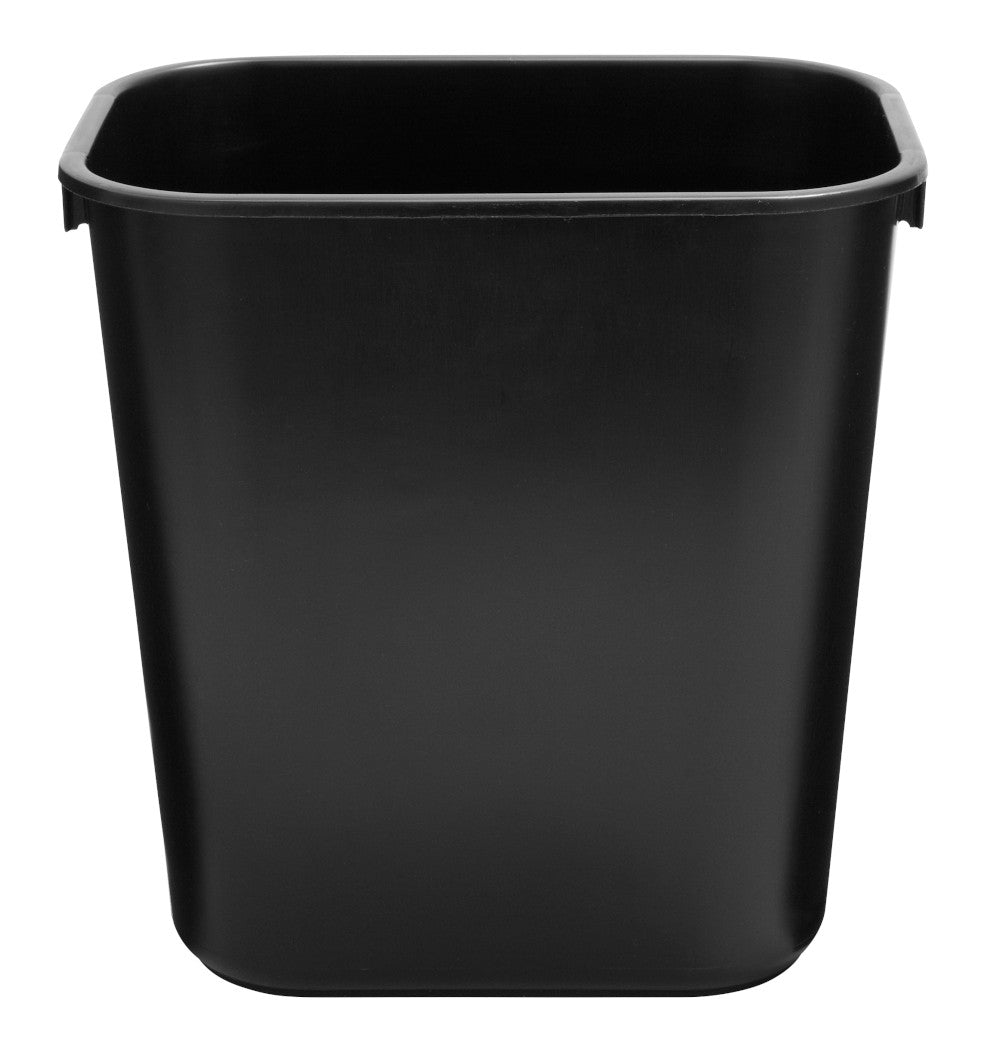 12.9L Black Wastebasket