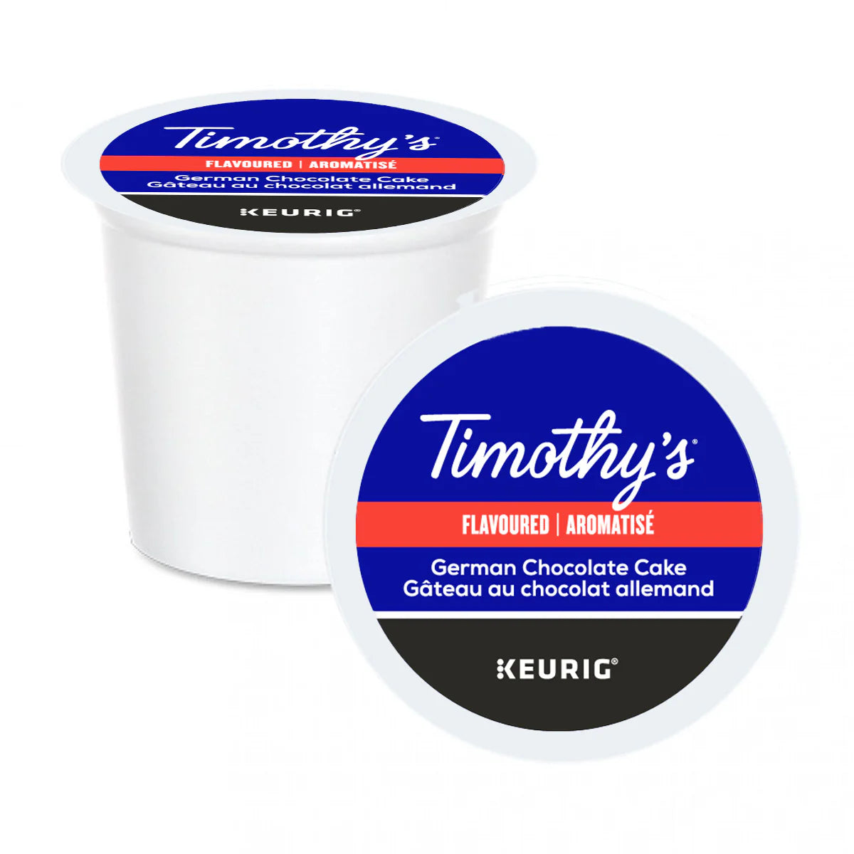 Timothy's German Chocolate Cake Pods 24/box