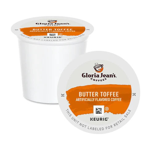 Gloria Jean's Butter Toffee Pods 24/box