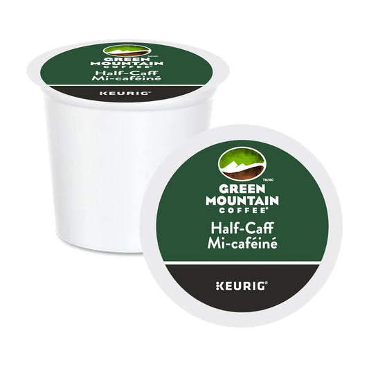 Green Mountain Half-Caff Pods 24/box
