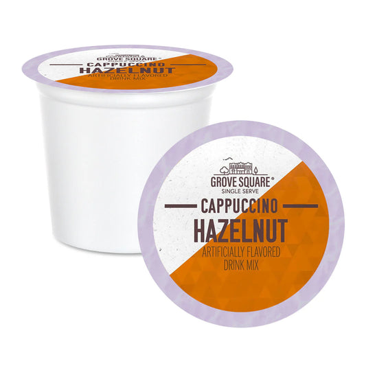 Grove Square Hazelnut Cappuccino Pods 24/box