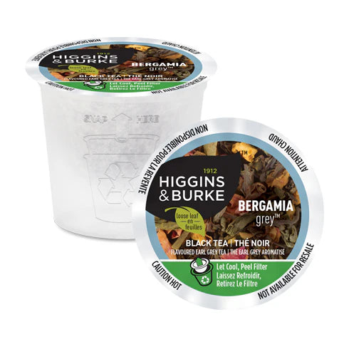 Higgins & Burke Bergamia Grey Loose Leaf Tea Pods 24/box