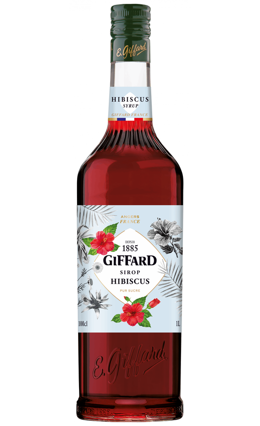 Giffard Hibiscus Syrup 1L