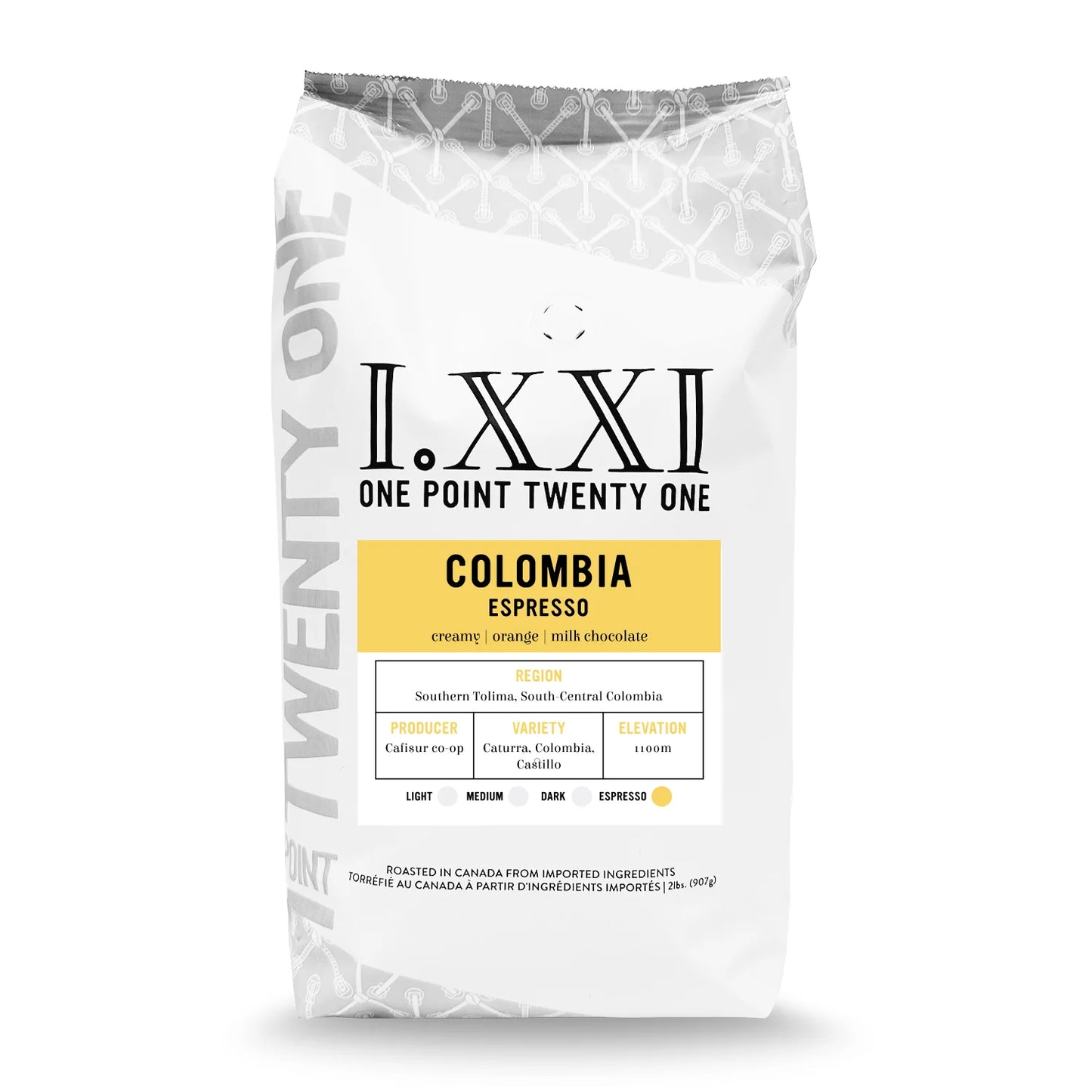 I.XXI Colombia Espresso Whole Bean Coffee