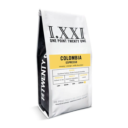 I.XXI Colombia Espresso Whole Bean Coffee