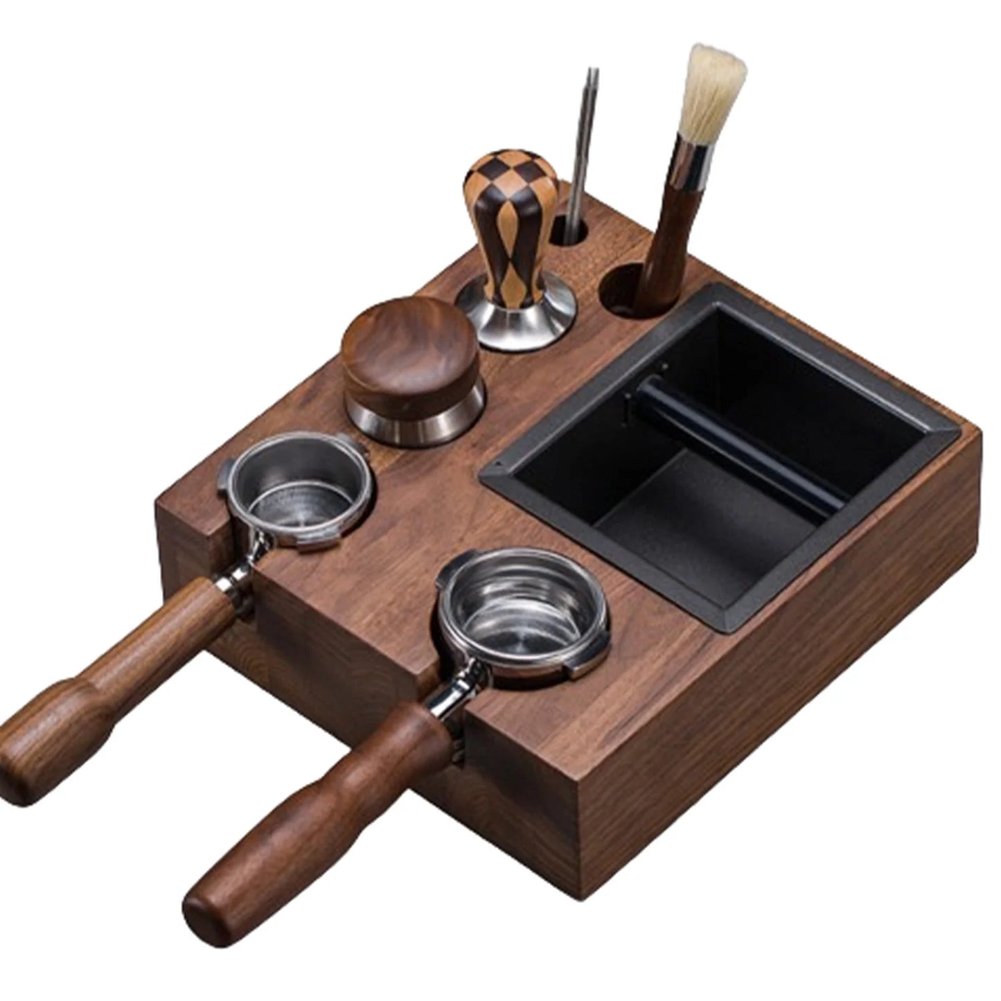 I.XXI Walnut Wood Espresso Station