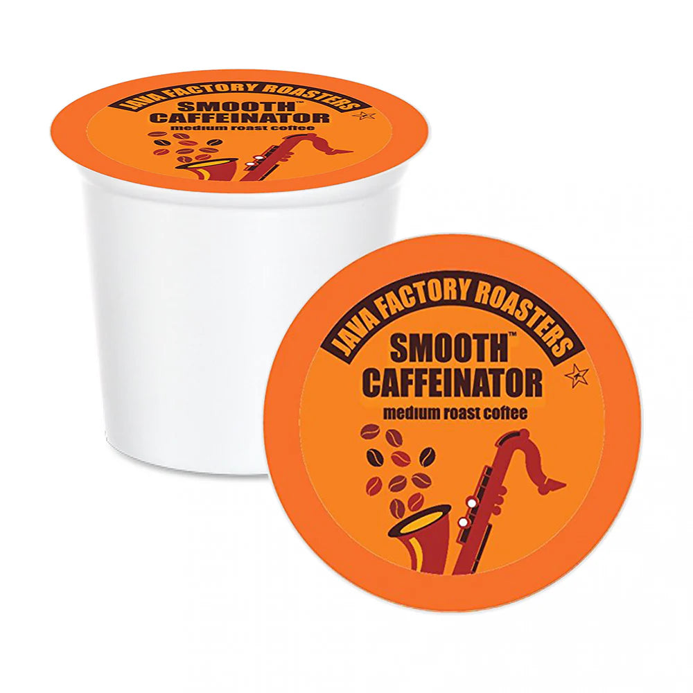 Java Factory Smooth Caffeinator Pods 12/box