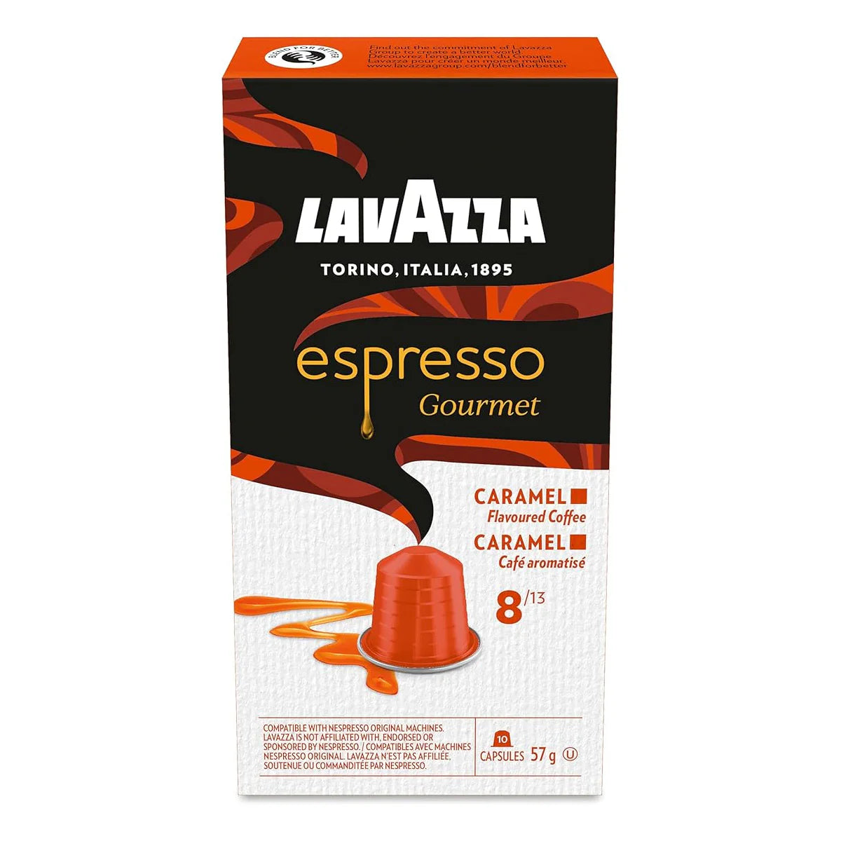 Lavazza Caramel Espresso Pods 10/box