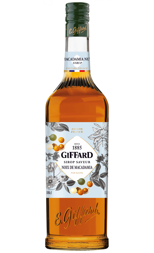 Giffard Macadamia Nut Syrup 1L