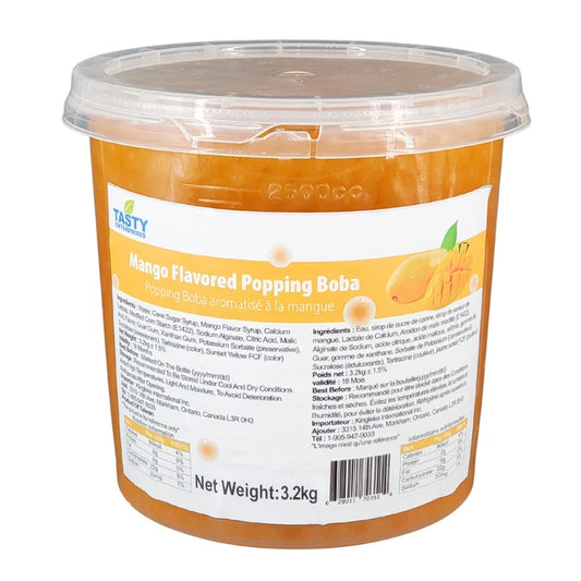 Mango Popping Boba
