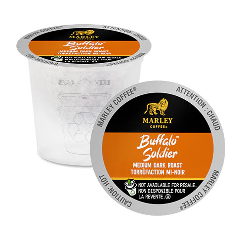 Marley Coffee Buffalo Soldier Pods 24/box