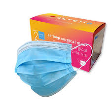 Aurelia ASTM Level 2 Blue Masks 50/box