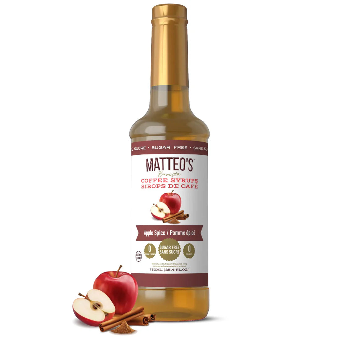 Matteo's Sugar Free Apple Spice Syrup