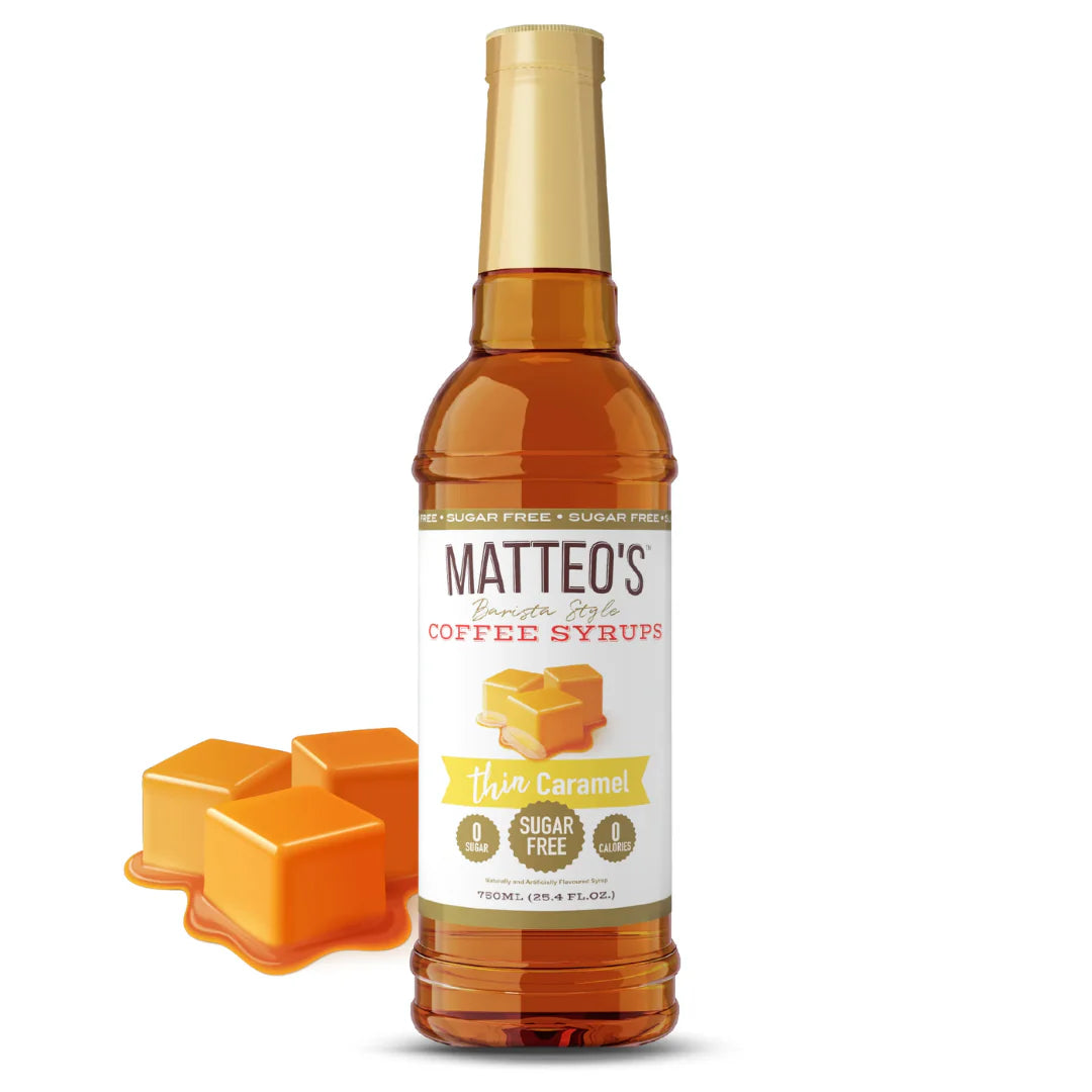 Matteo's Sugar Free Caramel Syrup