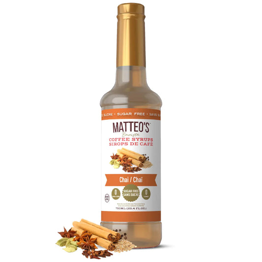 Matteo's Sugar Free Chai Syrup