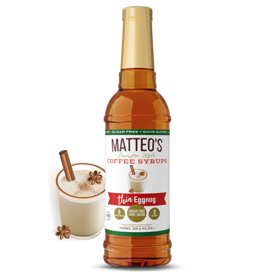 Matteo's Sugar Free Eggnog Syrup