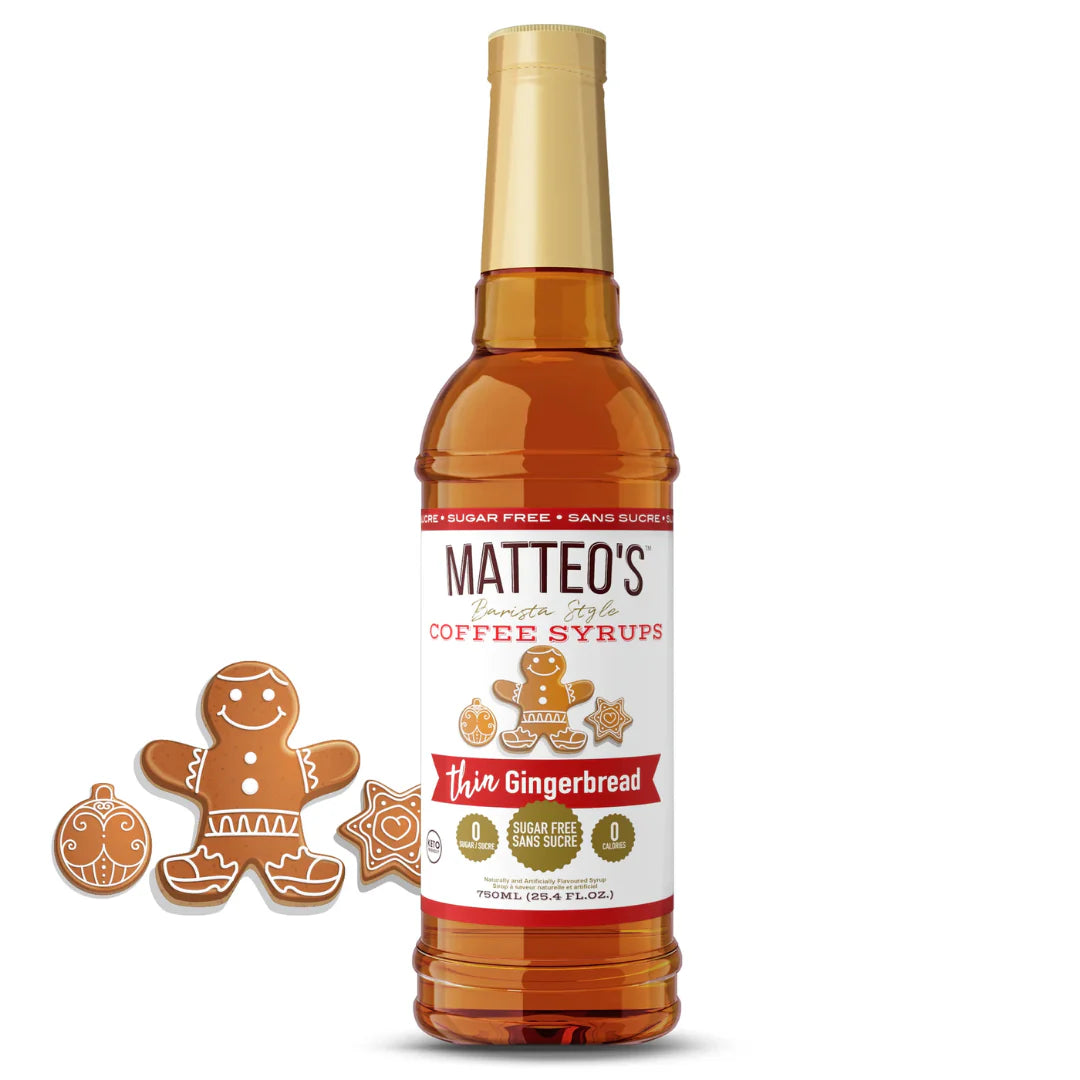 Matteo's Sugar Free Gingerbread Syrup