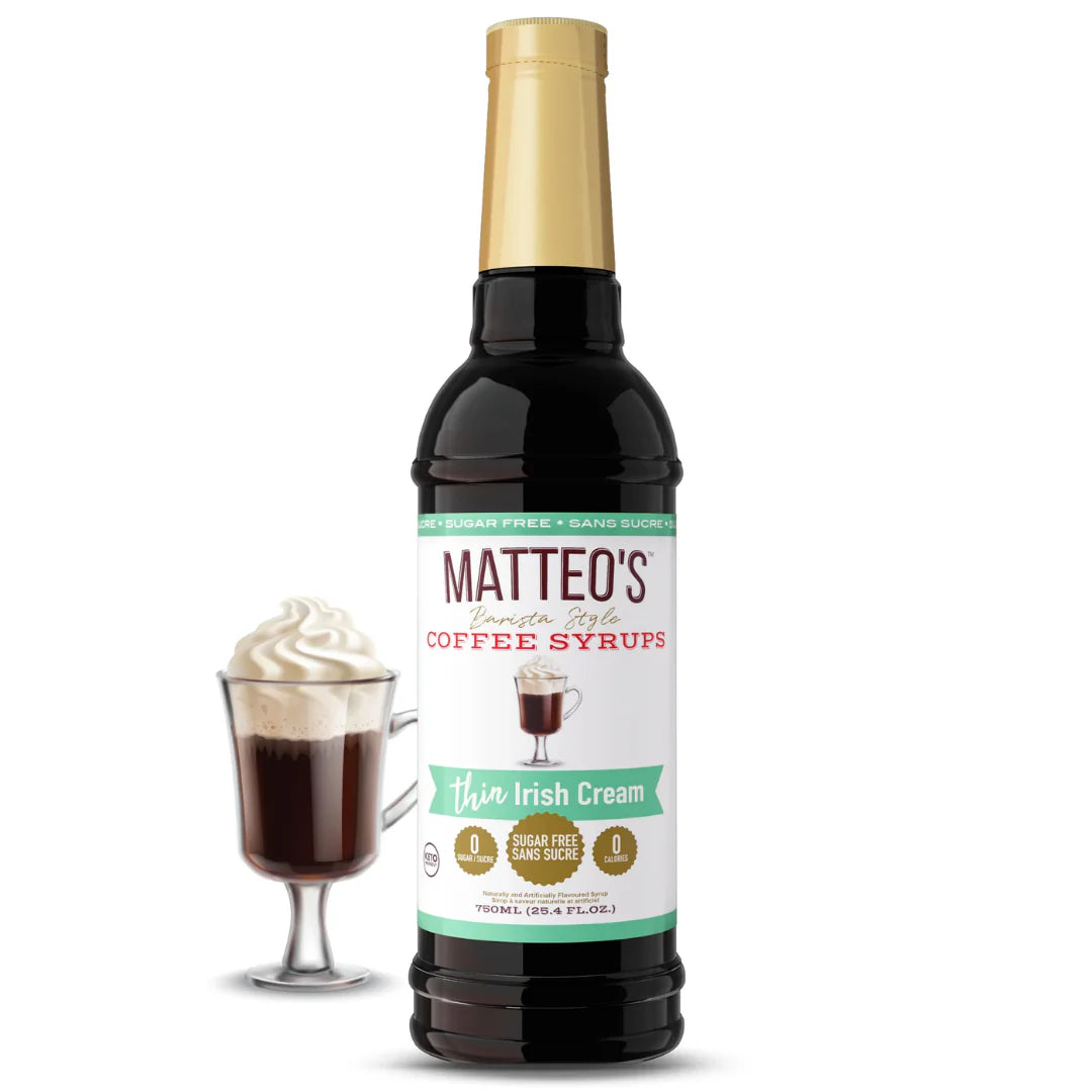 Matteo's Sugar Free Irish Cream Syrup
