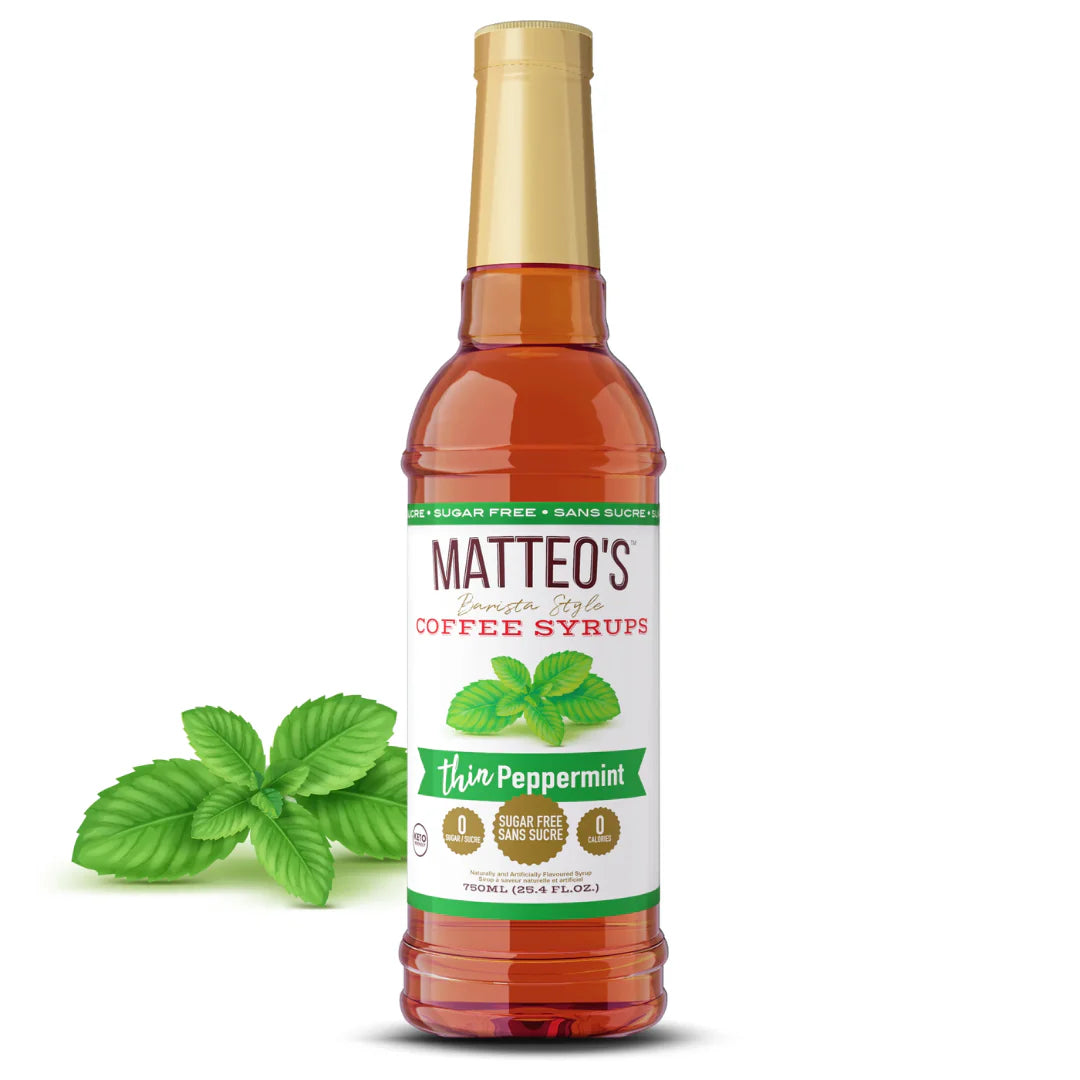 Matteo's Sugar Free Peppermint Syrup