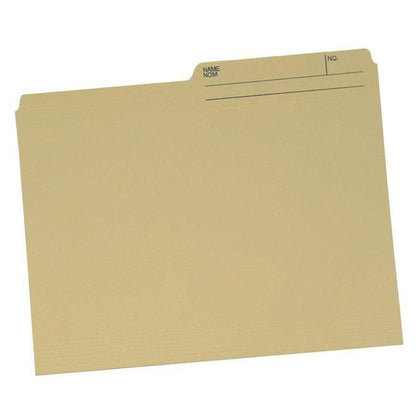 Hilroy® Recycled Legal Manila File Folder, 100/Box