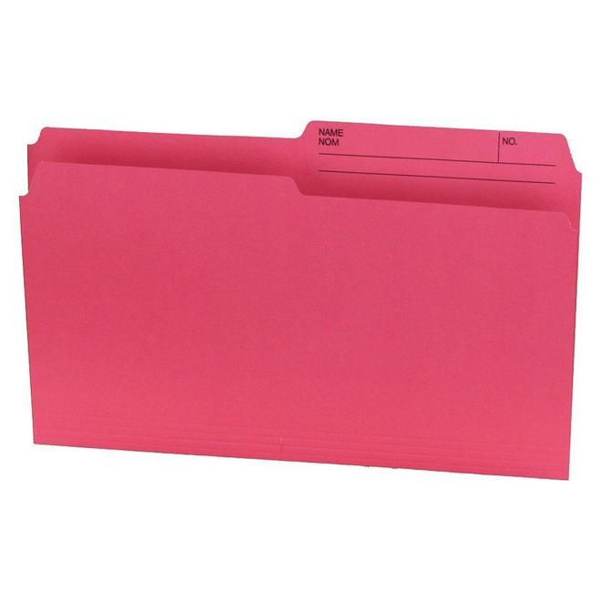 Hilroy® Recycled Legal Manila File Folder, 100/Box