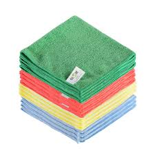 14" x 14" Microfiber Cloths 10/Pack