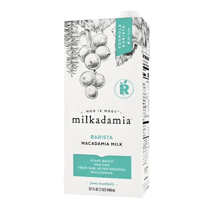 Milkadamia Original Barista Macadamia Nut Milk 946ml