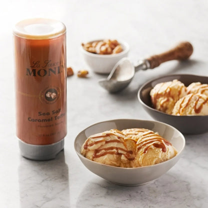 Monin Sea Salt Caramel Toffee Sauce