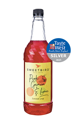 Sweetbird Pink Guava & Lime Lemonade Syrup 1L