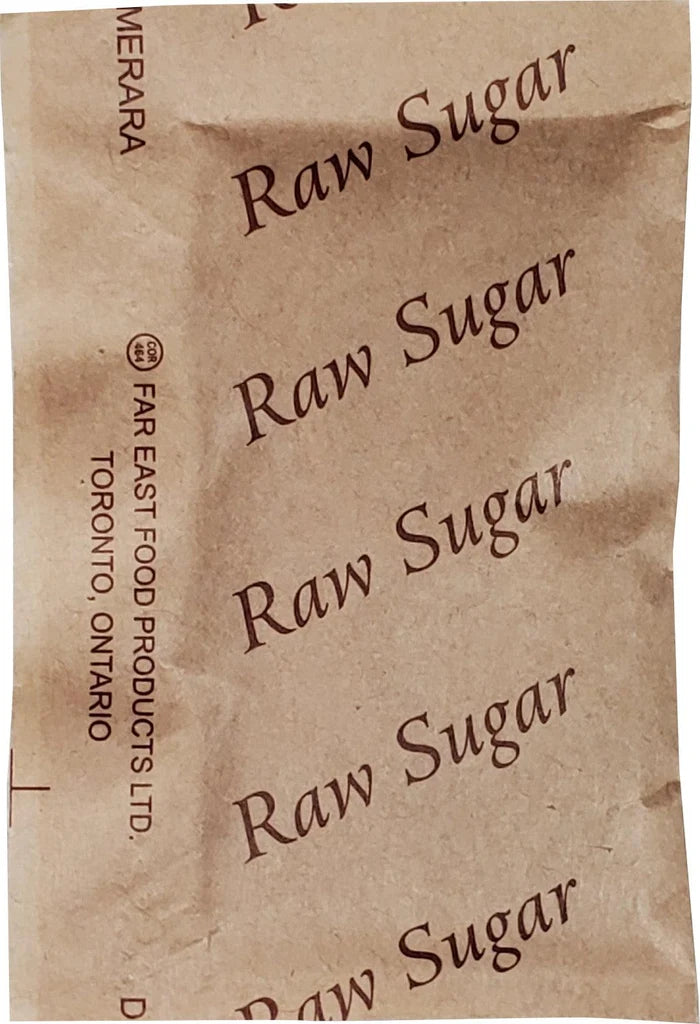 Redpath Raw Sugar Portions 1000/Case