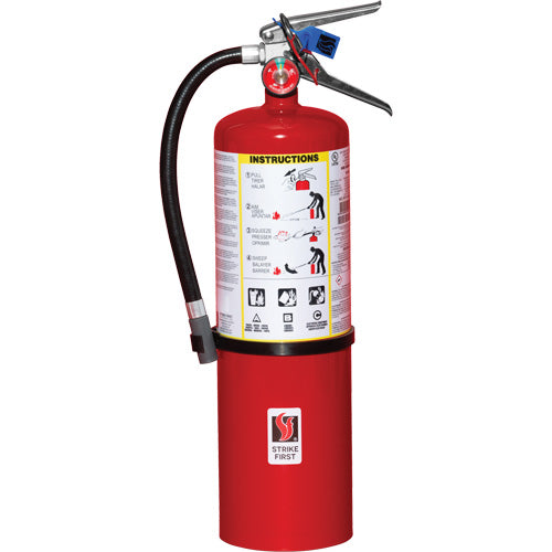 Strike First Fire Extinguisher, ABC, 10 lbs. Capacity