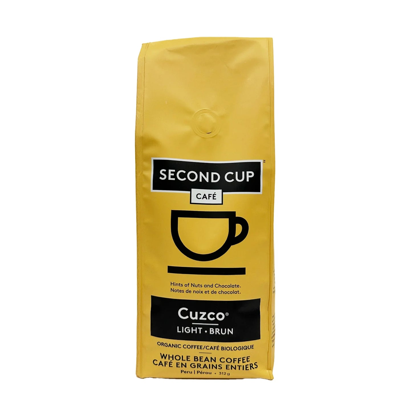 Second Cup Cuzco Whole Bean Coffee