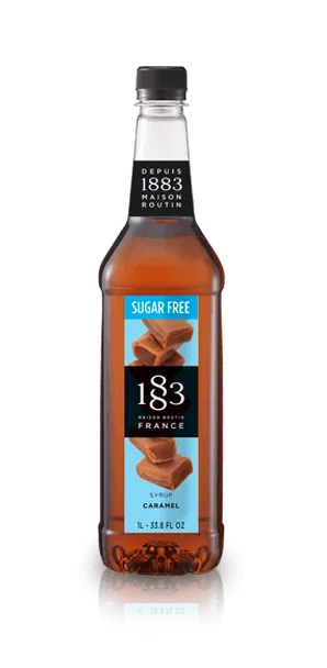 1883 Sugar Free Caramel Syrup 1L