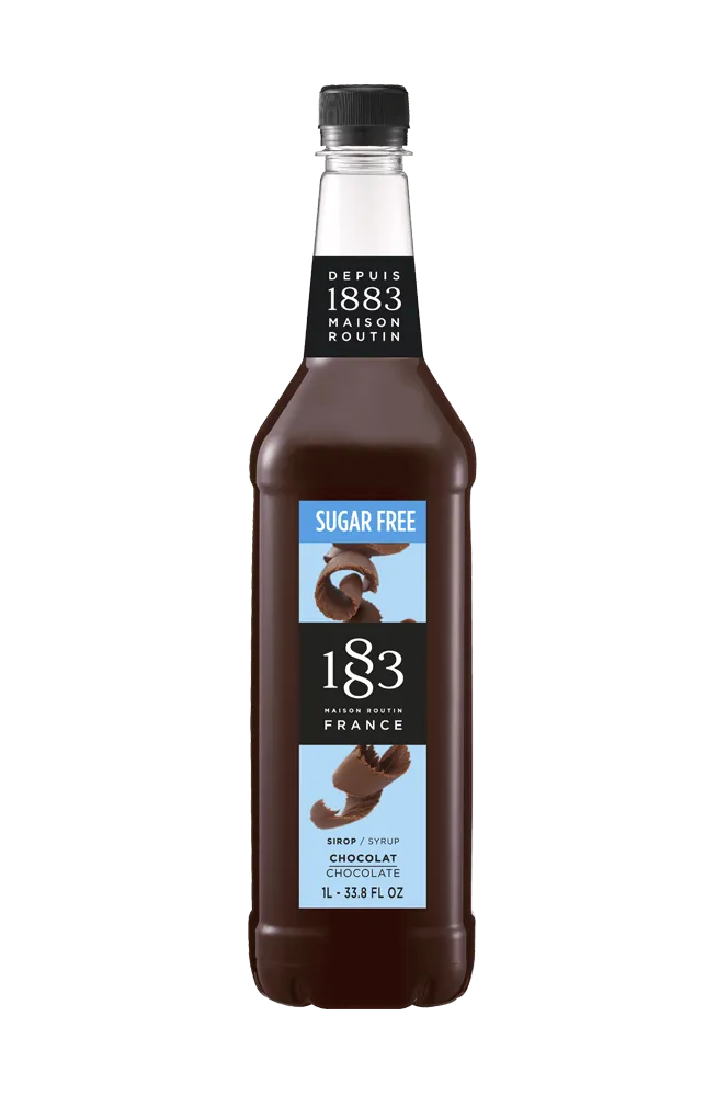 1883 Sugar Free Chocolate Syrup 1L