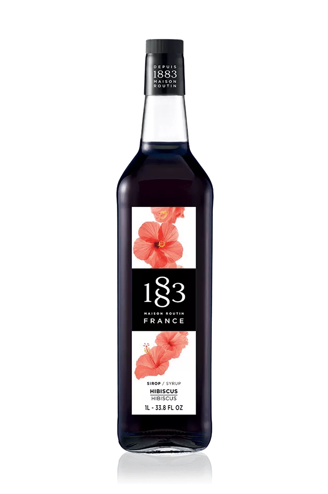 1883 Hibiscus Syrup 1L