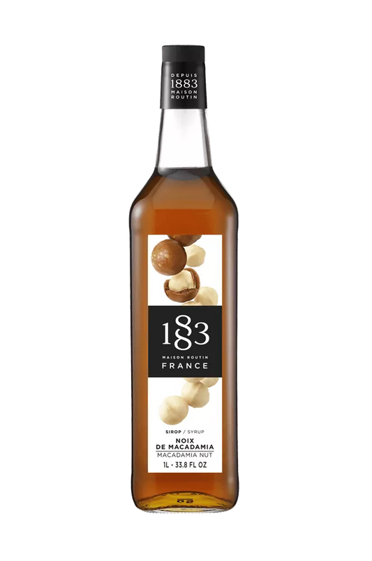 1883 Macadamia Nut Syrup 1L