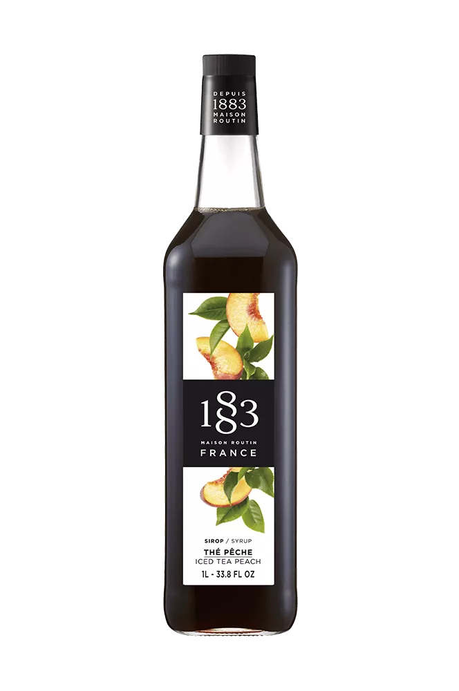 1883 Iced Tea Peach Syrup 1L